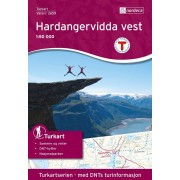 Hardangervidda Vest 1:50 000 Turkart